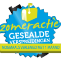 Zomeractie gesealde verspreidingen nog een maand verlengd!